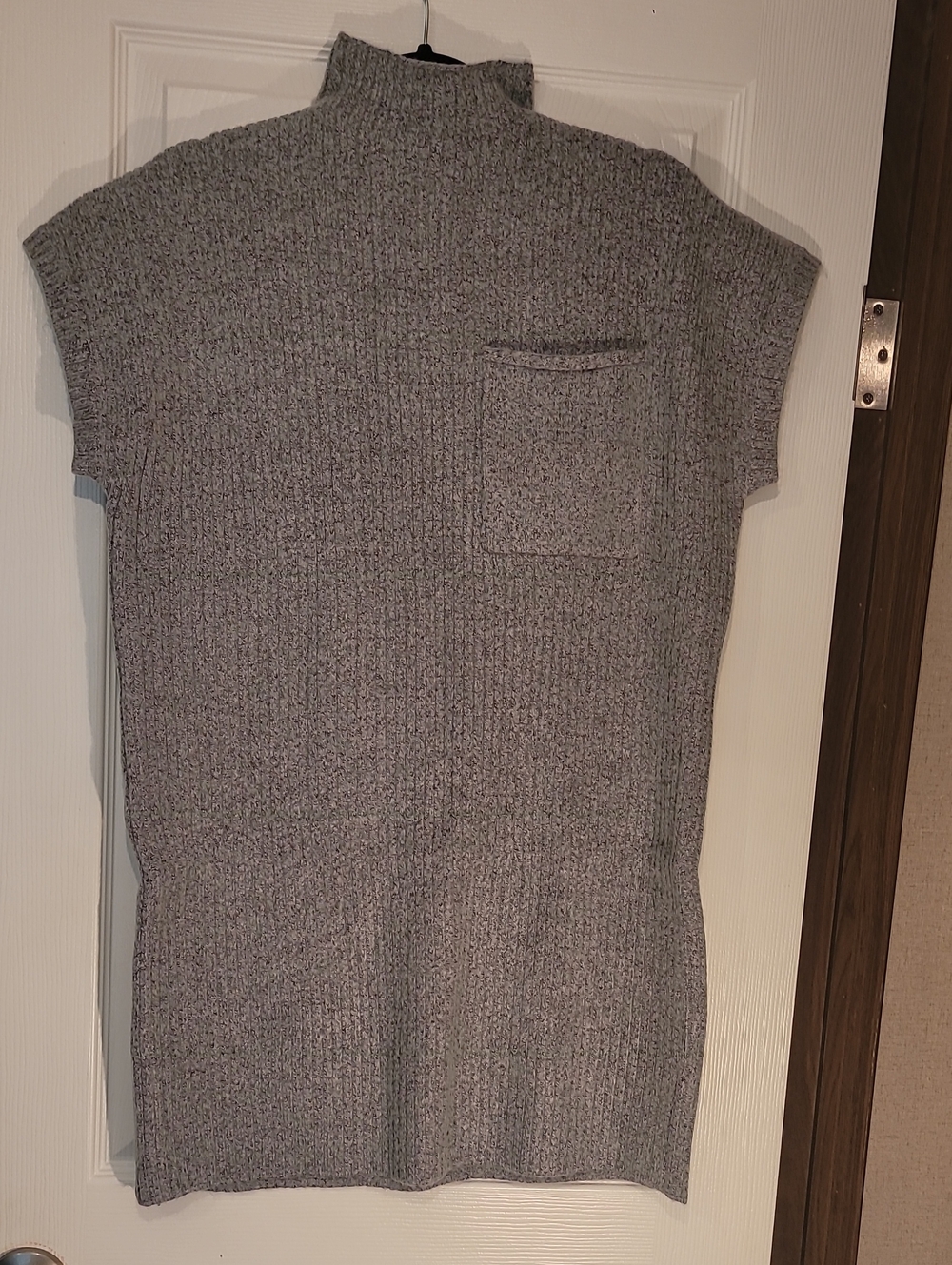 Zenana Short Sleeve Sweater Mini Dress